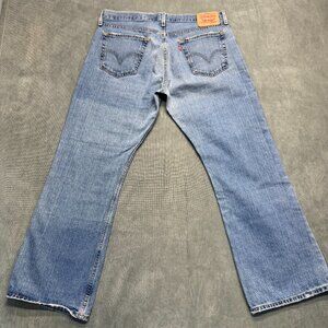 Levi’s 527 Low Bootcut Jeans | W36 L30 100% Cotton Classic Blue Denim